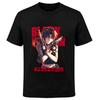 Anime Female Character Red Graphic Men T‑Shirt