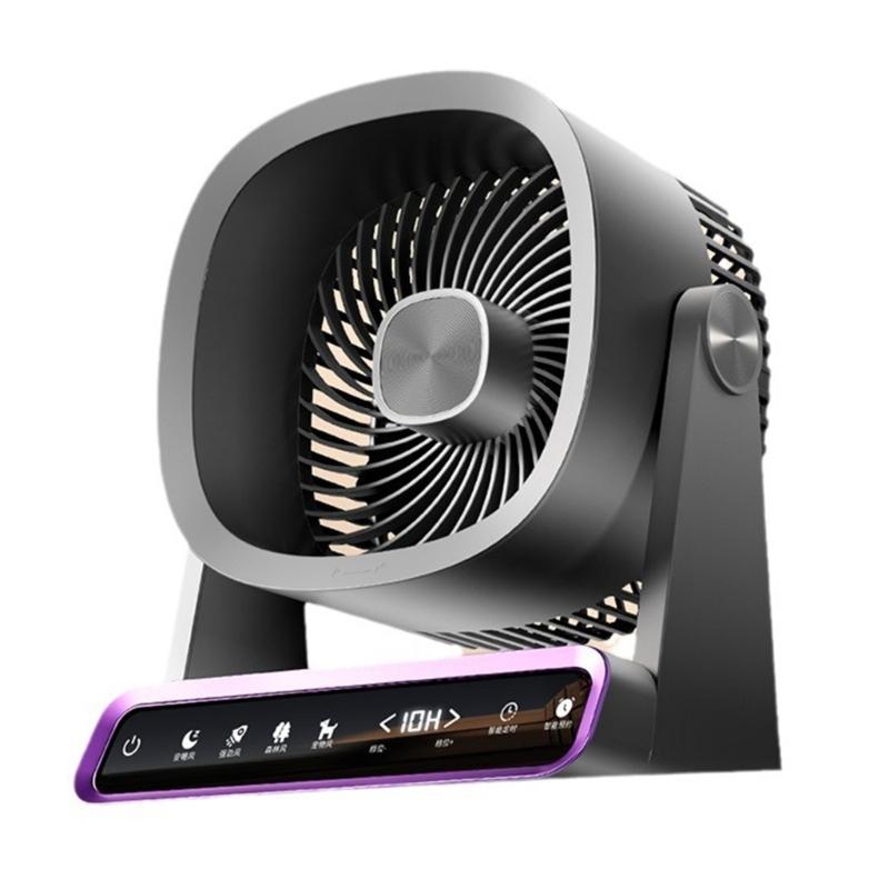 USB Small Desk Fan, 120 Speeds Quiet Portable Desktop Table Fan,330° Adjustment Personals Fan Low Noise 1