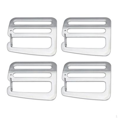 4 Stück G-Haken Gurtband Verbindungsschnallen Welle Verstellbare Clips für 1,5 Zoll Hüftgurt