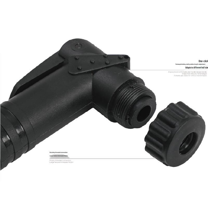 Portable High-Pressure Air Pump for Balloons, Sports Balls & Bicycles