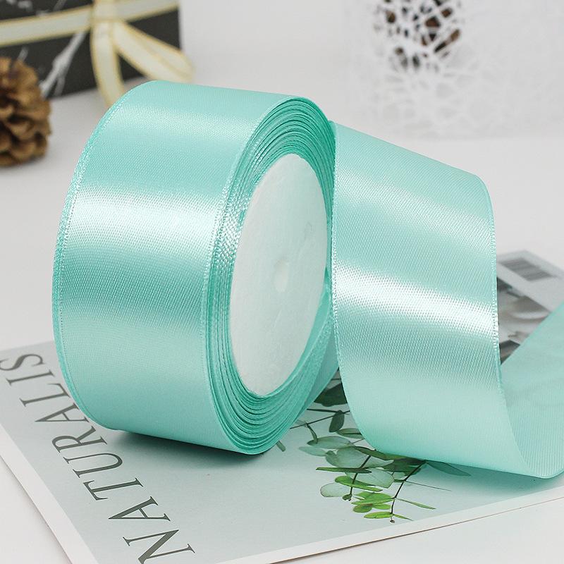 25Yards/Roll 40mm Satin Ribbons DIY Bow Handmade Gift Packing Artificial Silk Roses Crafts Supplies Sewing Accessories Material