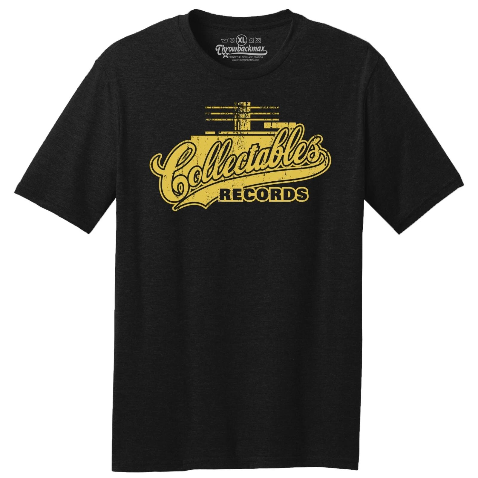 Throwbackmax Collectables Record Label Classic Cut, Premium Tri-Blend T shirt M