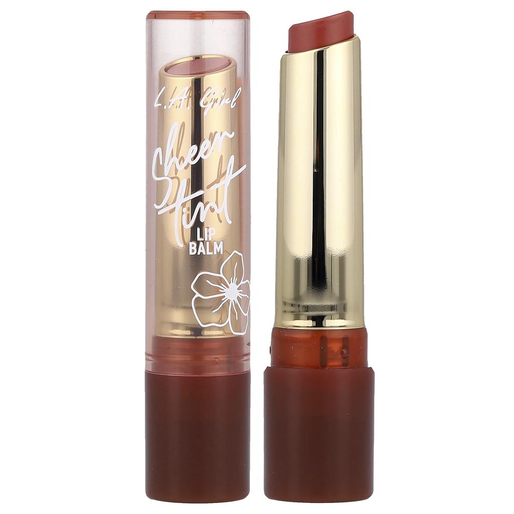L.A. Girl Sheer Tint Lip Balm, Glc602 Sheer Nude, 2G (0.07Oz)