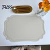 Mauspad Tischset PVC Tischset, Wasserdicht Rutschfest Tischmatte, Leicht zu Reinigen Klassisches Design Hitzebeständig Untersetzer, für Küche Esszimmer