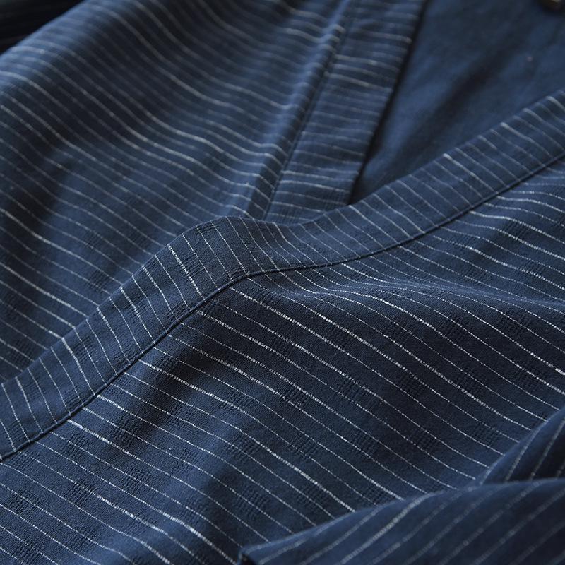 Set Pigiama Kimono Yukata in Cotone Taglie Forti da Uomo per Primavera/Estate