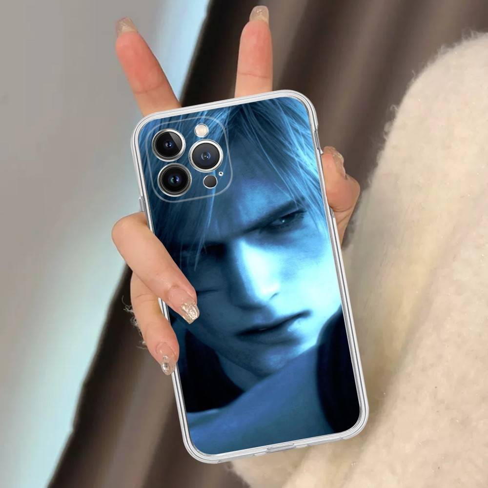 Game Leon Resident E-Evil Phone Case For IPhone 17 16 15 14 13 12 11 Pro Max Plus Soft Cover Personalized DIY