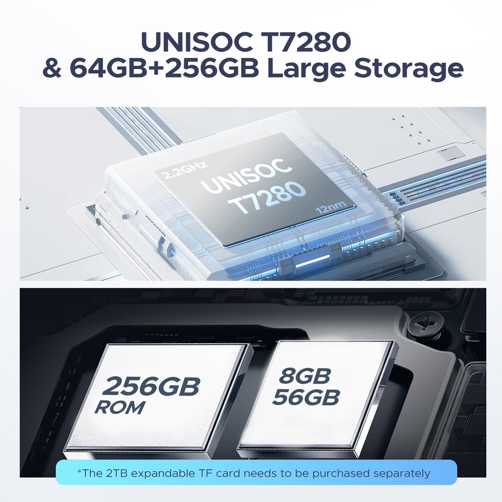Doogee M30 Pro Smartphone Android 16 64GB+256GB IP68 Rear Display 6.88” 120Hz Display 8000mAh Battery 64MP Camera Cell Phone