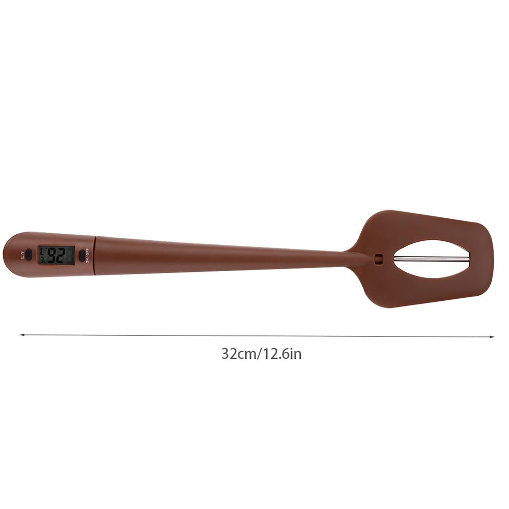 Kitchen Tools LCD Candy Thermometer Instant Read 2 in 1 Digital Thermometer Portable Professional Spatula Temp Gauge BBQ