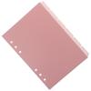 6 PCS 6 Ring Index Page Tabs 6 PCS Binder Index Dividers Indexing Cards Binder Divider  Home