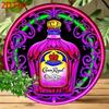 Crown Royal Neon Sign Aluminum Metal Wall Art HD Print Waterproof Dustproof Home Bar Decor