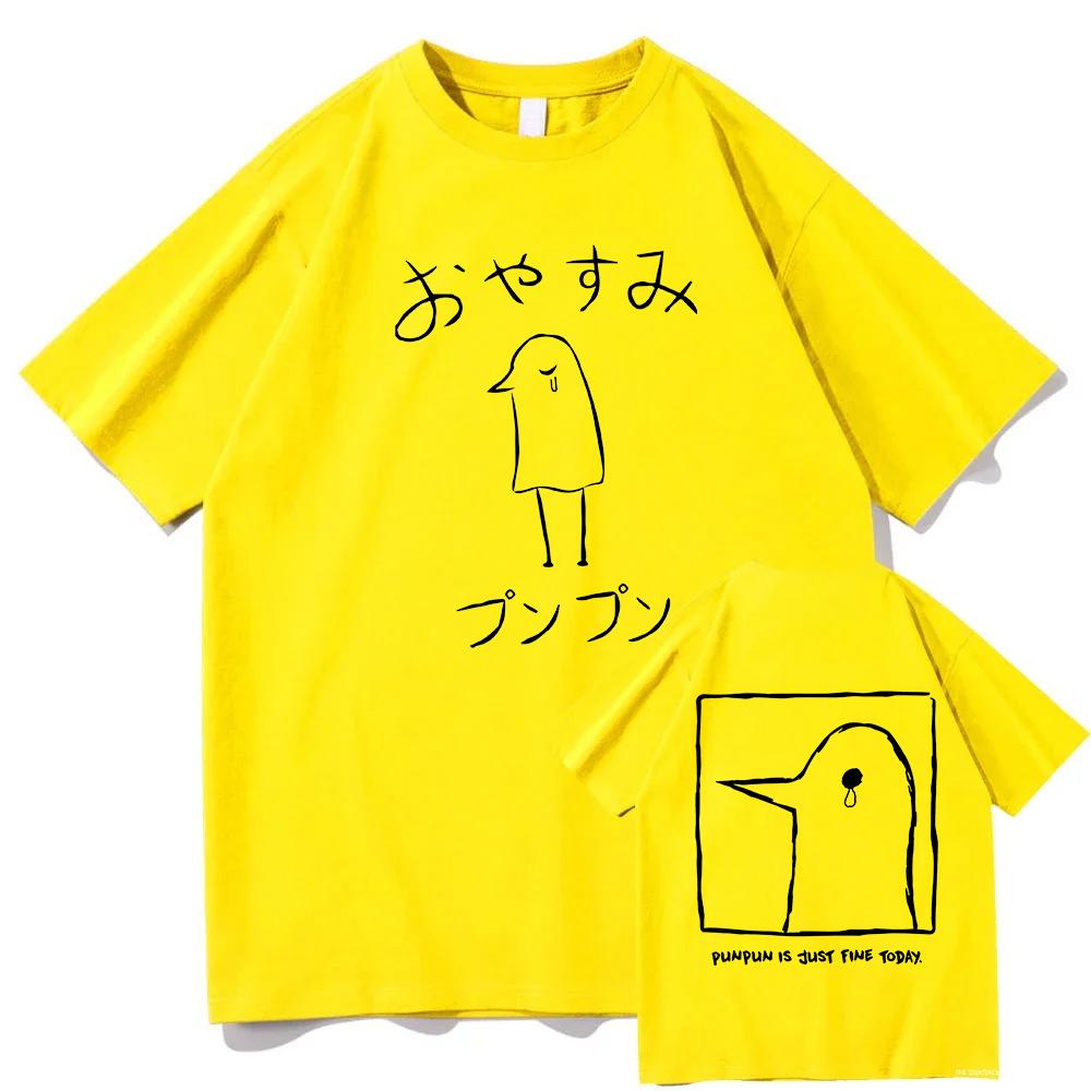 Mens Harajuku aesthetic streetwear Tshirt with graphic design unisex anime comic cartoon retro cotton and sand Tshirt top