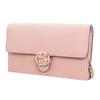 Gucci Logo Double G Litchi Grain Woc Chain Leather Messenger Envelope Wallet Shoulder Crossbody Bag Women Bags Pink 510314-CAO0G-5806
