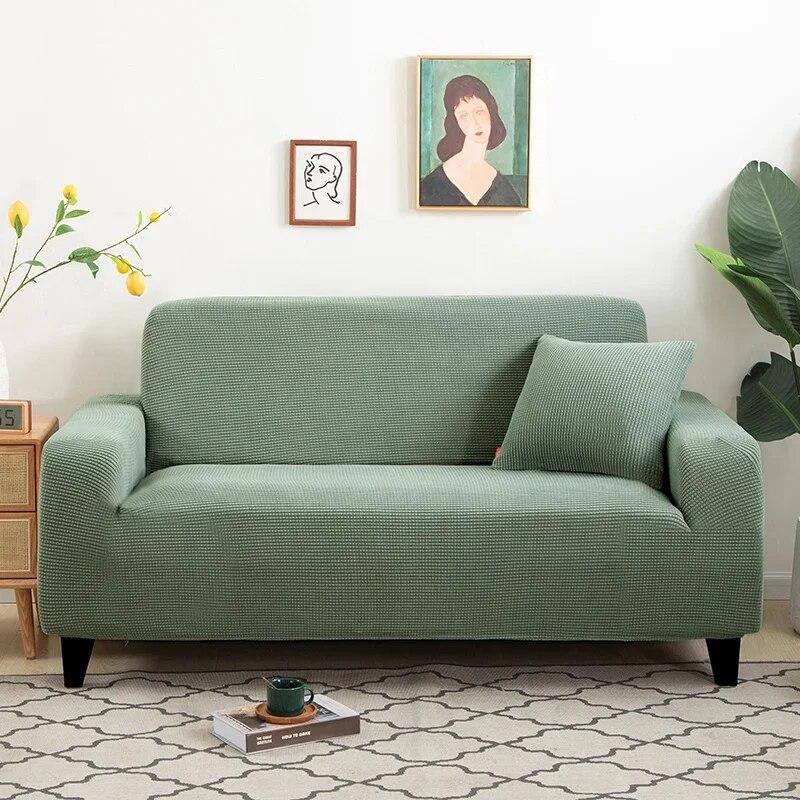 Copridivano Jacquard Elasticizzato Copridivano per Soggiorno Copridivano Regolabile Divano ad Angolo Forma L Decorazione Casa Rimovibile 1/2/3/4 Posti