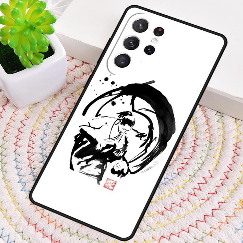 Aikido Japanese Martial Phone Case for Samsung Galaxy Note 10 Pro S26 Ultra S23 S24 FE S25 S21 S22 PLUS Shockproof Cove