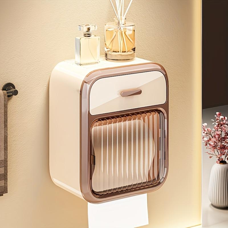Tuvalet Kağıdı Kutusu Tuvalet Kağıdı Rulosu Saklama Rafı Banyo Rulo Peçete Tutucu Duvara Monte Peçete Kutuları Banyo Aksesuarları