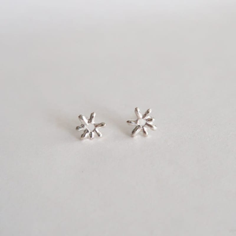 DOL silver 925 winter light earring [silver/gold]
