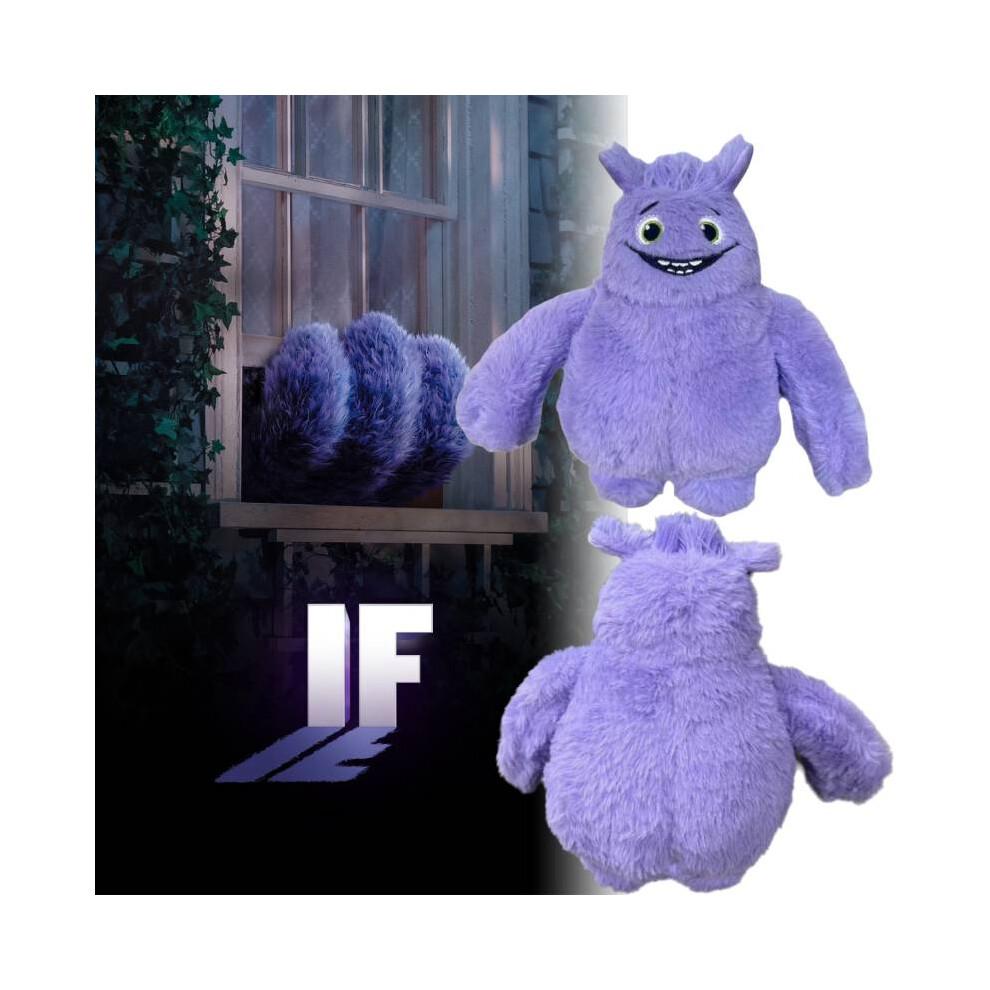 IF Theme Purple Plush Toy Doll Pillow - Movie Character, 23cm, Soft Durable Gift for Kids & Adults, Room Decor