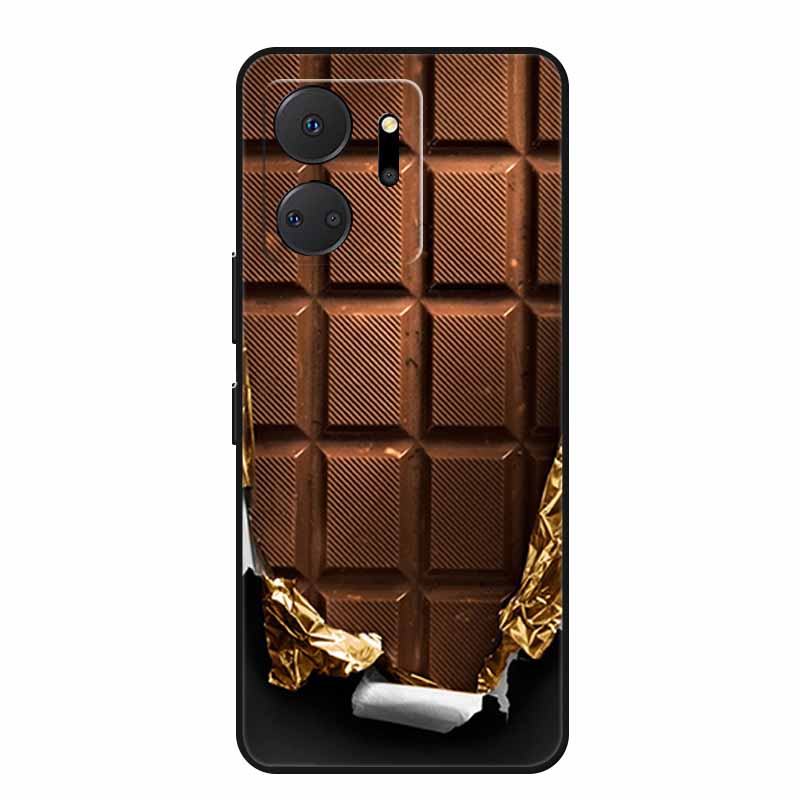 Handyhülle Für Honor X7a Rückseite Hülle X 7 a Coque Stoßfest Schwarzes Silikon Weiche Funda Für Honor Play 7T 7 T Hülle Play7T Capa