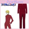 Onepiece Sanji Red Suit Cosplay Costume For Men