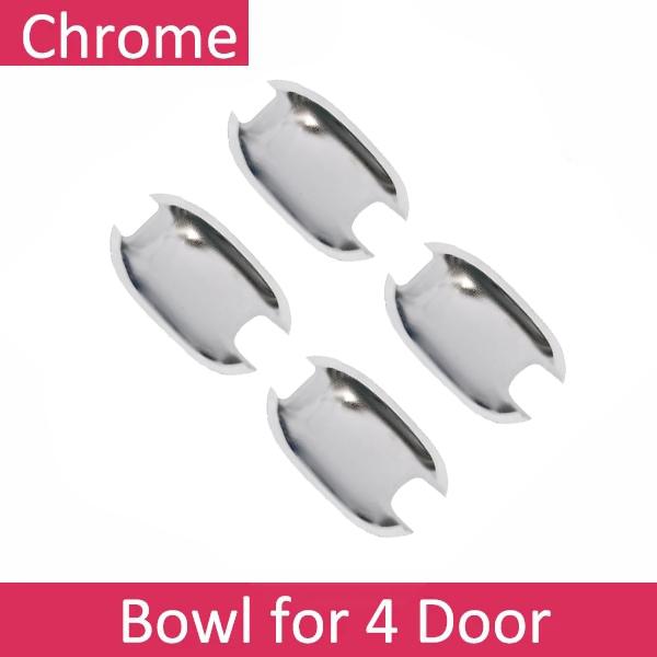 Car Exterior Stickers Chrome/Carbon Door Handle Cover for Mazda 6 Atenza GJ GL 2013 2014 2015 2016 2017
