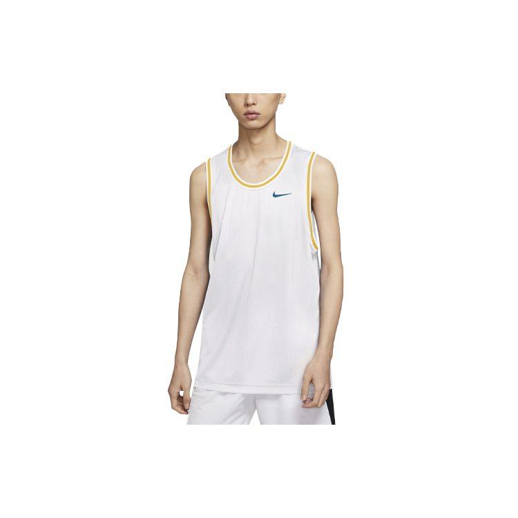 Nike Basketball Jerseys Men's White Moderate Bib & Brace CV1733-100