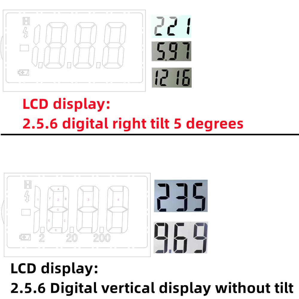 A830L LCD Digital Multimeter AC DC Voltage Diode Freguency Multitester Current Tester Luminous Display with Buzzer Function