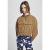 Veste Femme - Urban Classics - Cropped Crinkle Nylon - Marron - Manches Longues - Respirant