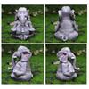 3 Pcs Cute Yoga Elephant Ornament Garden Micro Landscape Elephant Figurines Collectible Desk Ornament Room Decor Gift