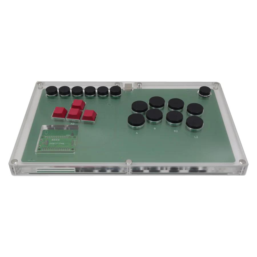 VAll Buttons Hitbo X Styleideo Game Hitbox Joystick Keyboard Arcade Leverless Stick Fightbox Ps5 зелёный