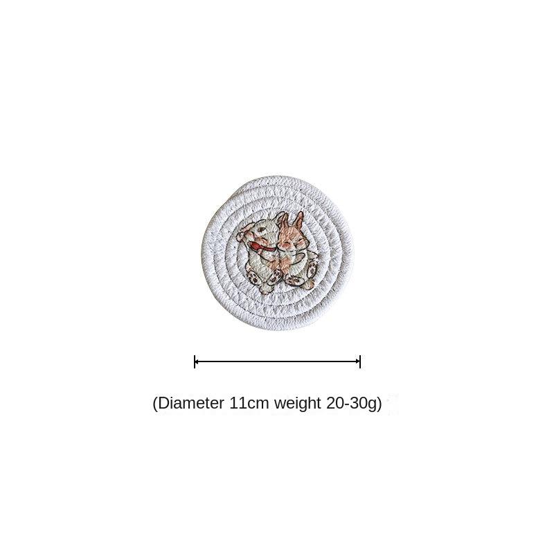 

Подставки для кухонных горшков с вышивкой Подставки для подстаканников с весенними цветами Набор из 4 стильных подставок для выпечки, чашек, готовки, обеда 11X11cmX4pcs