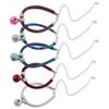 Fashion Pet Bell Collar Necklace Nylon Fabric Kitten Accessory Cats Collar With Extension Chain Cats Puppy Decoration Product