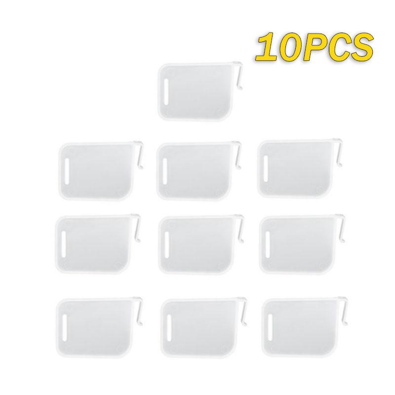 20 Pieces Fridge Organizer Storage Organization Divider Plastic Storage Divider Plywood Kitchen Bottle and Jar Rack Organizer