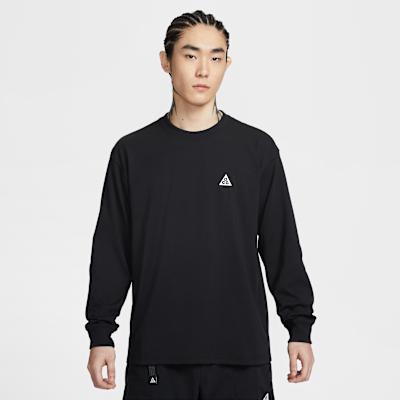 Nike Sweatshirts Men s Black Crew Neck Moderate Regular XL