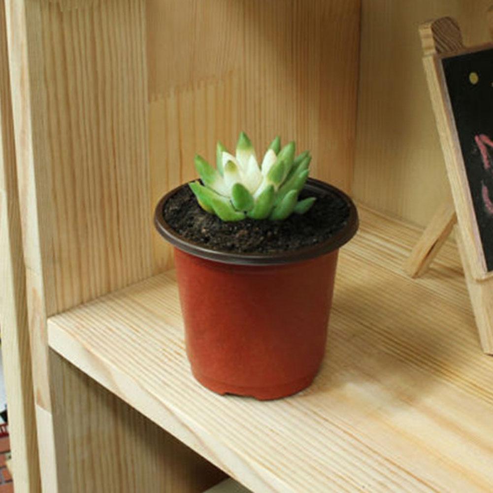 100 stk Plante Blomsterpotter Plast Blomsterpotter Utendørs Liv Hage Planteskole Frøplanter Potte Beholder