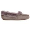 UGG Ansley Bow Glimmer Plush Loafers Women Loafers Gray 1112301-SYGR
