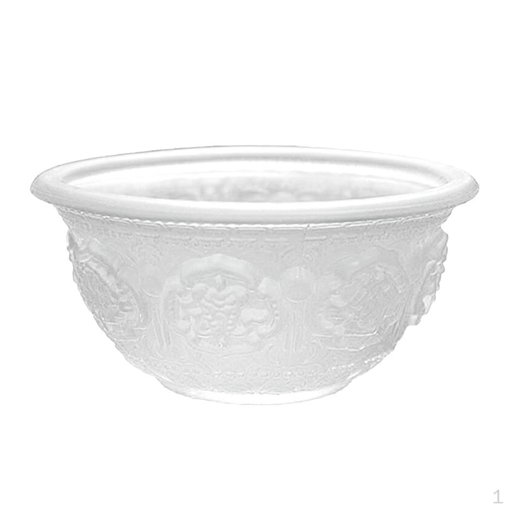 Weihwasserschale 8 Glücksbringer-Schale Für die Anbetung Buddha