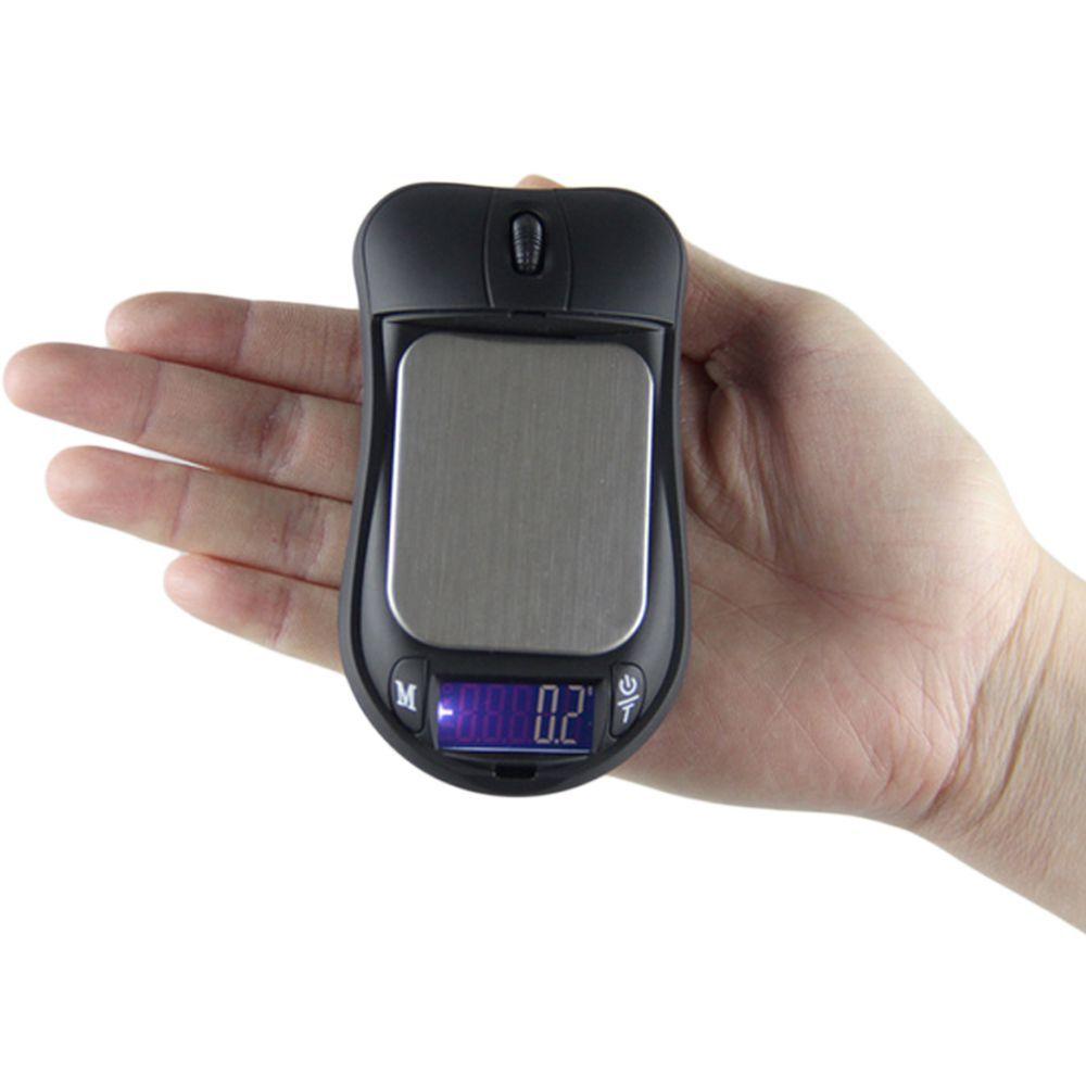 Digital Scales Mouse Shape Precision 200g 0.01g Scales Balance Electronic Scales LCD Display Weight Scale Jewelry Scale