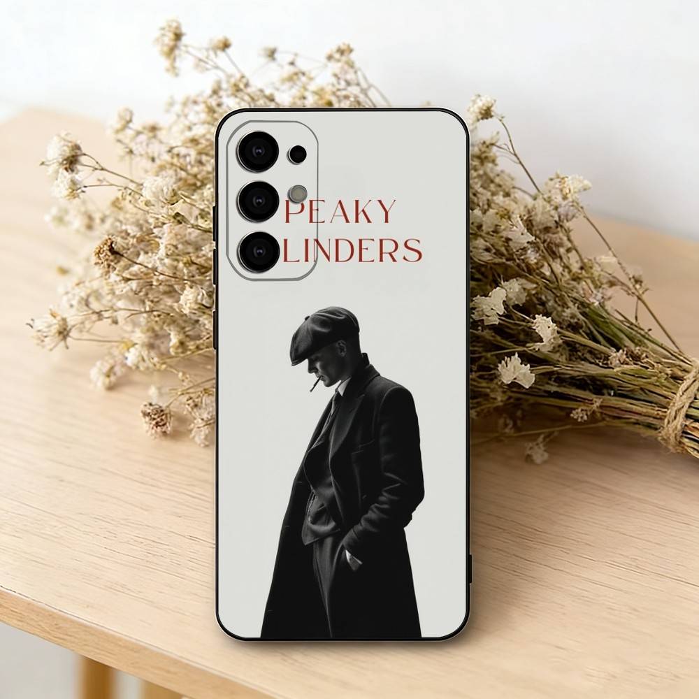 Peaky Blinders tommy shelby Phone Case For Samsung S25,S24,S21,S22,S23,S30,Ultra,S20,Plus,Fe,Lite,Note,10,Black Cover