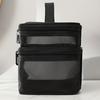 1pcs Mesh Makeup Bag Travel Cosmetics Storage Bag Large Capacity Double Layer Transparent Mesh Wash Bag