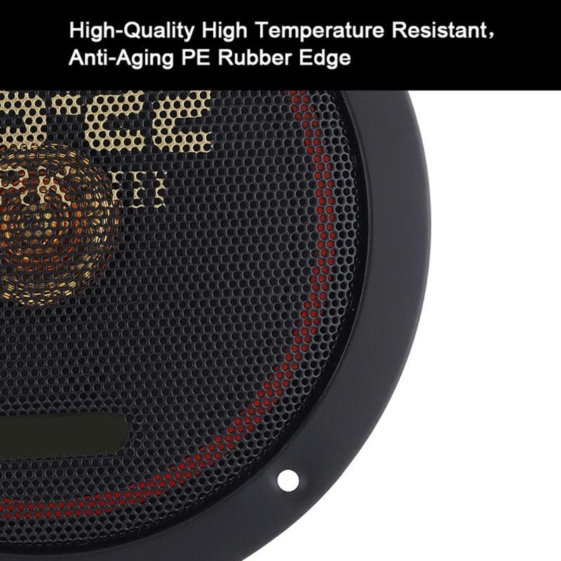 1Pair 6.5" 2-Way Coaxial Full Ranges Frequency Speakers Automobile Audios Music Stereo Speaker Auto Door Subwoofer