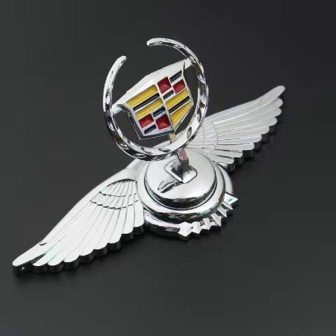 3D Metalowa Osłona Przedniej Maski Samochodu Emblemat Naklejka na Maskę do Cadillac ATS CTS Escalade SRX XTS XT5 STS CT5 CT6 BLS Deville Akcesoria