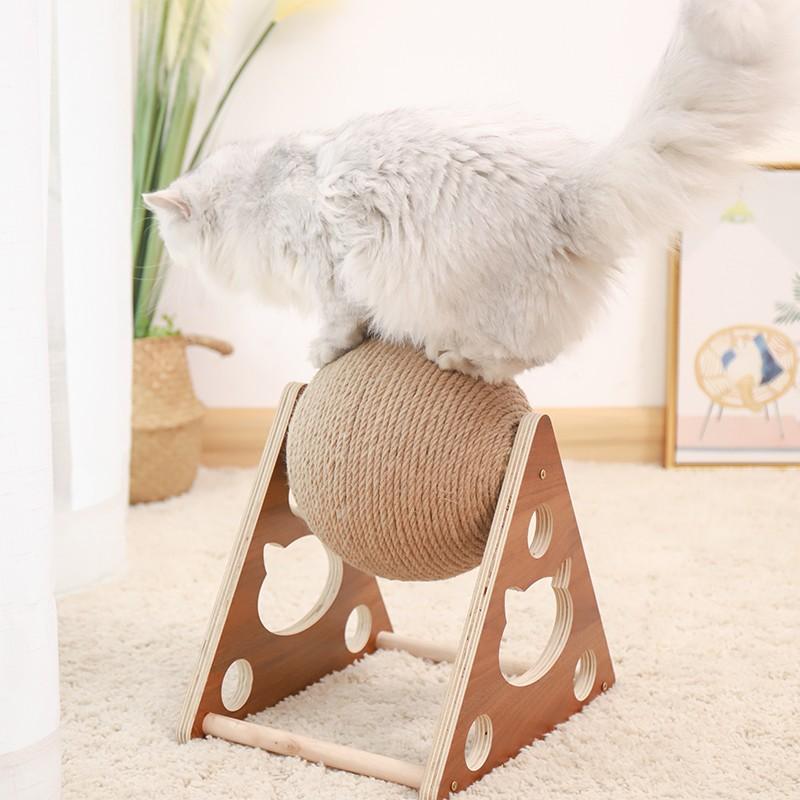Cat Scratching Board Sisal Ball New Cat Supplies Large Indoor Durable Special Pet Supplies Large Cat Toy