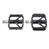 MEROCA Bicycle Pedals Mountain Bike Aluminum DU Bearing Pedals for Road Bikes RX2 Black