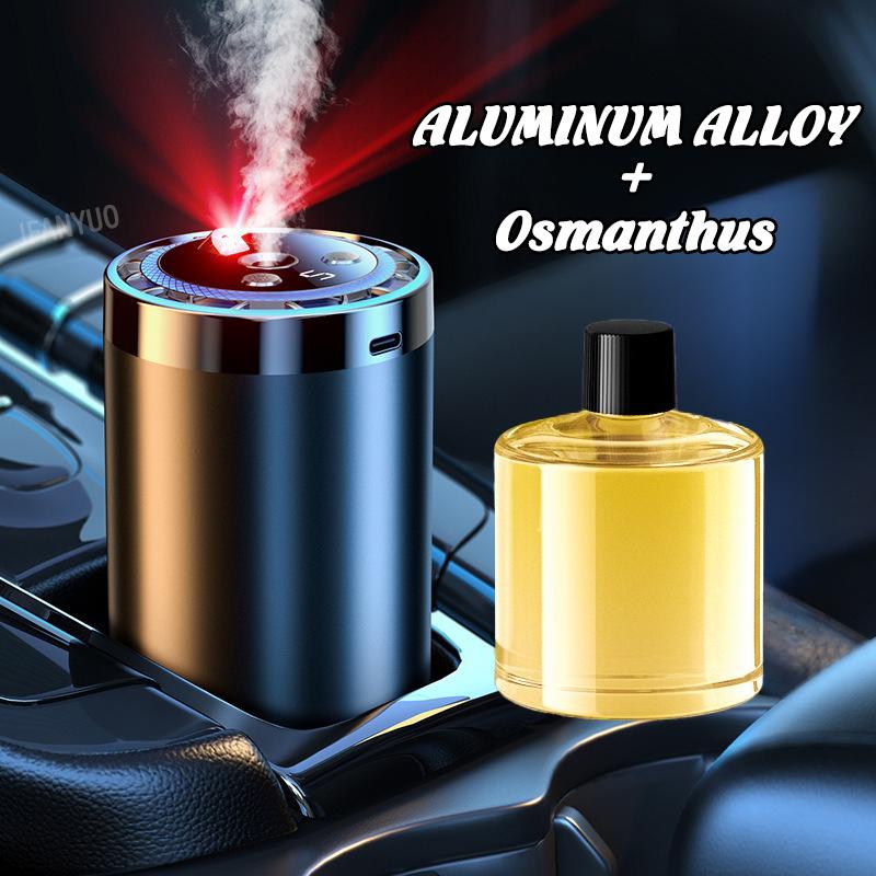 5Modes Car Air Freshener Electric Auto Aroma Diffuser Car Air Vent Essential Oil Mist Humidifier Fragrance Diffuser Aromatherapy