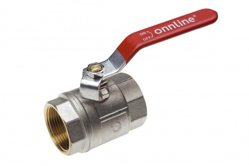 Ball Valve DN32 PN25 5/4 Inch GW/GW Steel Lever Onnline Gland