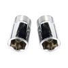 Telescoping Lug Wrench Wheel Wrench with for CR-V Sockets 17/19 & 21/23mm for Car Van Truck Caravan