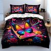 "Vivid butterfly dreamscape." Bedding sets Duvet covers Pillowcases(1* Duvet Cover 2* Pillowcases without duvet insert)