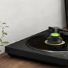 Vinyl Turntable Clamp with Level and Scale Phono LP Disc Stabilizer Vinyl Disc Turntable Weight Clamp for Vinyl LP Record Player