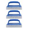 3 Pack Handheld Pool Scrub Brush for Efficient Cleaning of Swimming Pool Steps Corners and Shower Tiles