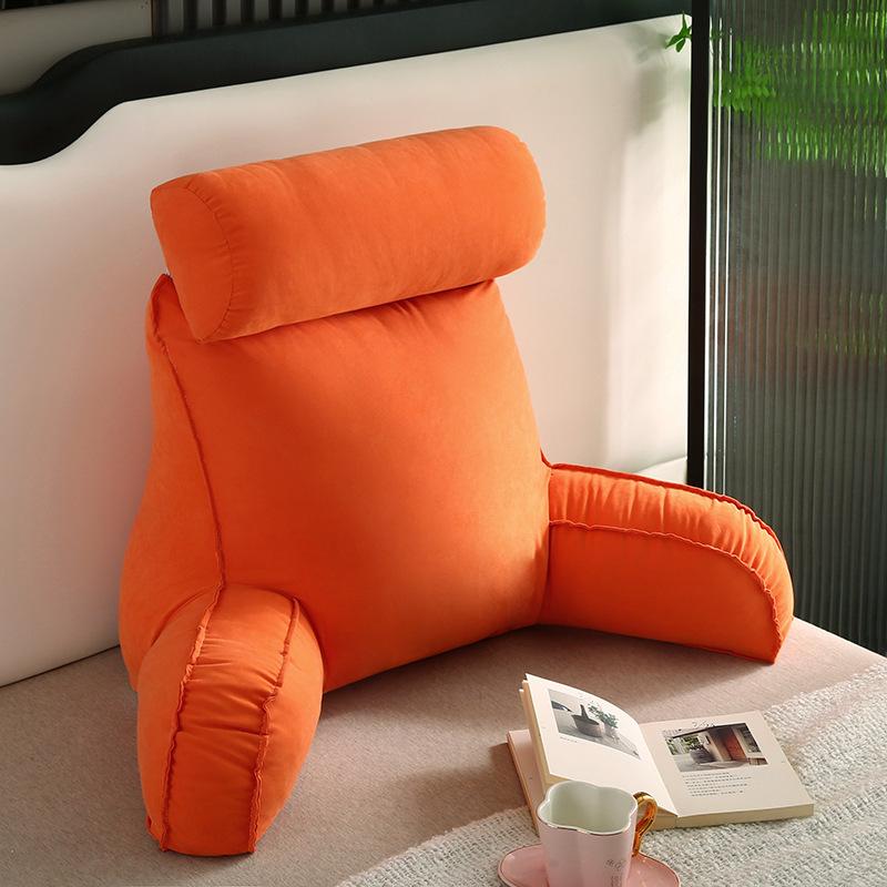 Comfortable Reading Pillow with Lumbar & Neck Support for Dorms, Bay Window, or Bed.
